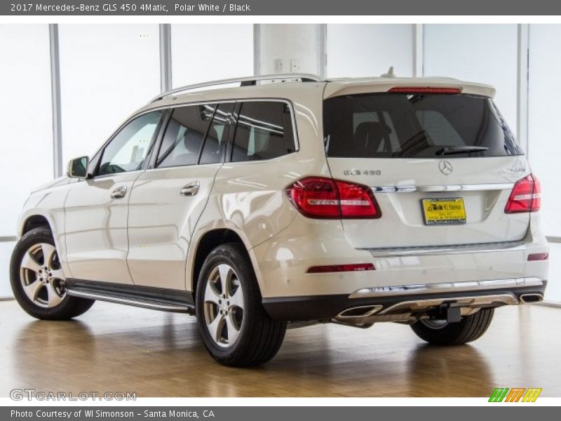 Polar White / Black 2017 Mercedes-Benz GLS 450 4Matic