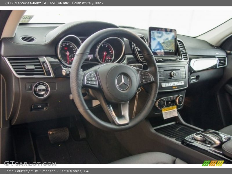 Polar White / Black 2017 Mercedes-Benz GLS 450 4Matic