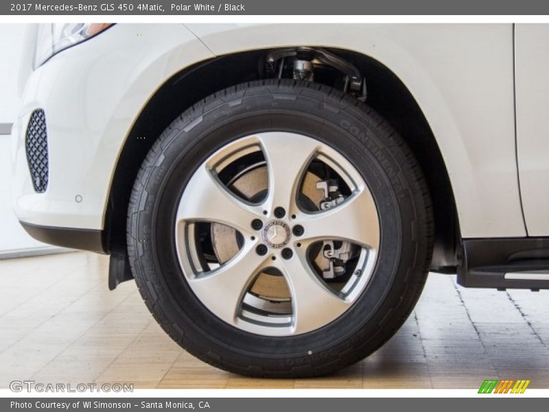 Polar White / Black 2017 Mercedes-Benz GLS 450 4Matic