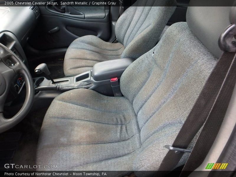 Sandrift Metallic / Graphite Gray 2005 Chevrolet Cavalier Sedan