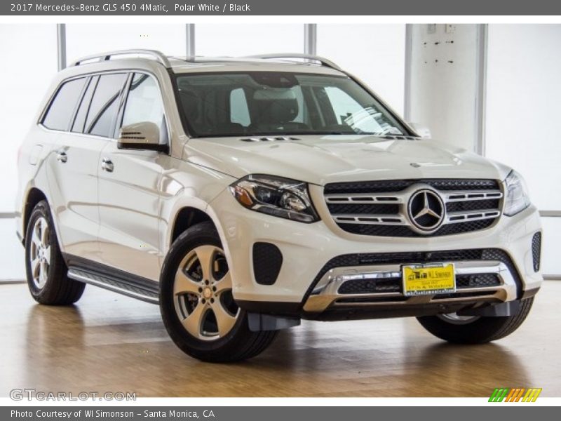 Polar White / Black 2017 Mercedes-Benz GLS 450 4Matic