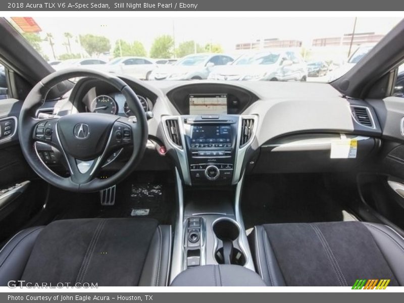 Still Night Blue Pearl / Ebony 2018 Acura TLX V6 A-Spec Sedan