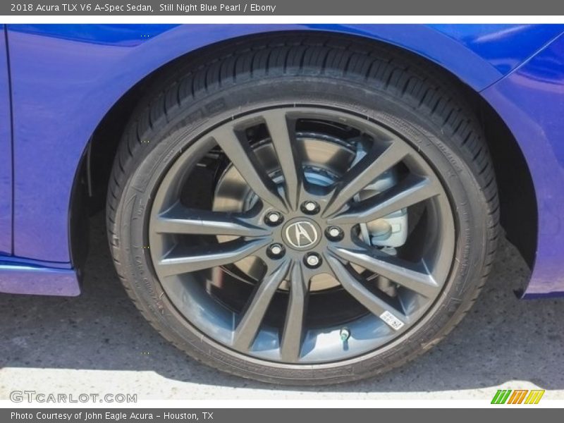 Still Night Blue Pearl / Ebony 2018 Acura TLX V6 A-Spec Sedan