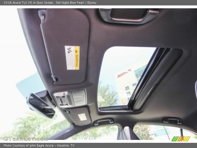 Still Night Blue Pearl / Ebony 2018 Acura TLX V6 A-Spec Sedan