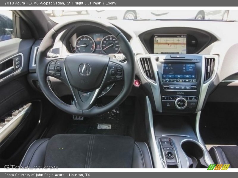 Still Night Blue Pearl / Ebony 2018 Acura TLX V6 A-Spec Sedan
