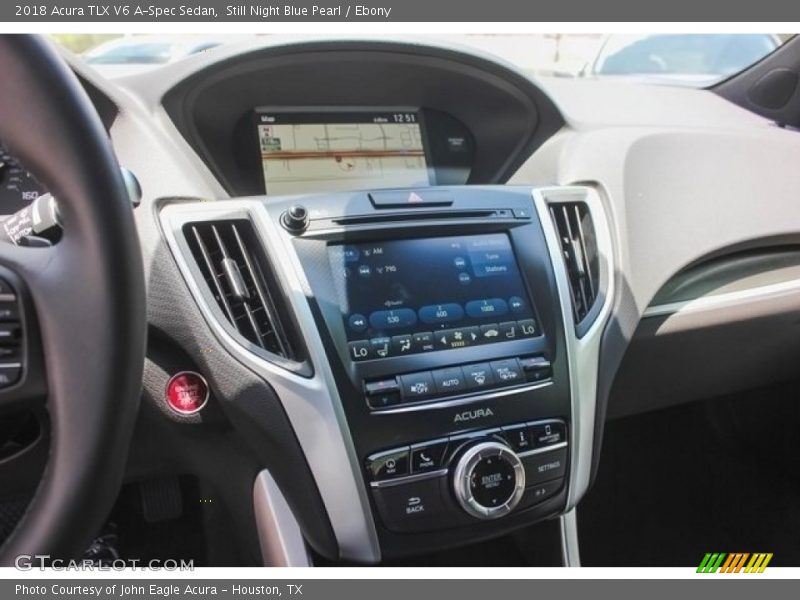 Still Night Blue Pearl / Ebony 2018 Acura TLX V6 A-Spec Sedan