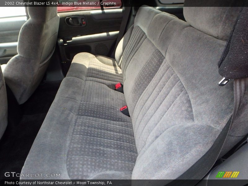 Indigo Blue Metallic / Graphite 2002 Chevrolet Blazer LS 4x4