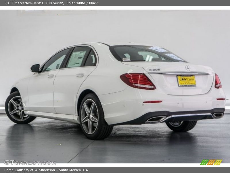 Polar White / Black 2017 Mercedes-Benz E 300 Sedan