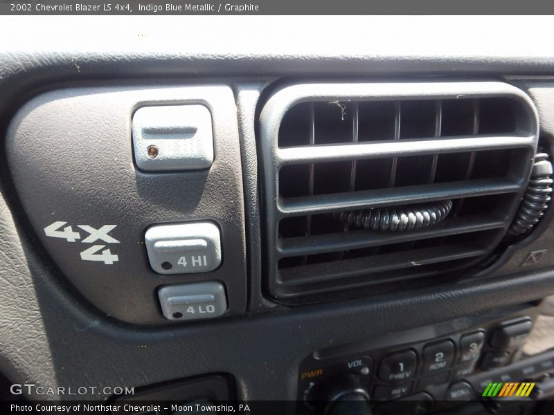 Indigo Blue Metallic / Graphite 2002 Chevrolet Blazer LS 4x4