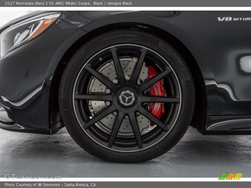 Black / designo Black 2017 Mercedes-Benz S 63 AMG 4Matic Coupe