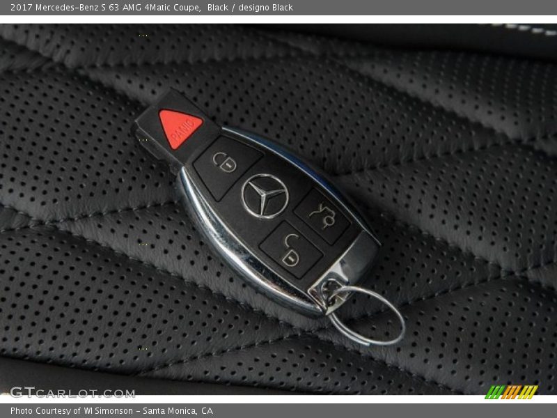 Black / designo Black 2017 Mercedes-Benz S 63 AMG 4Matic Coupe