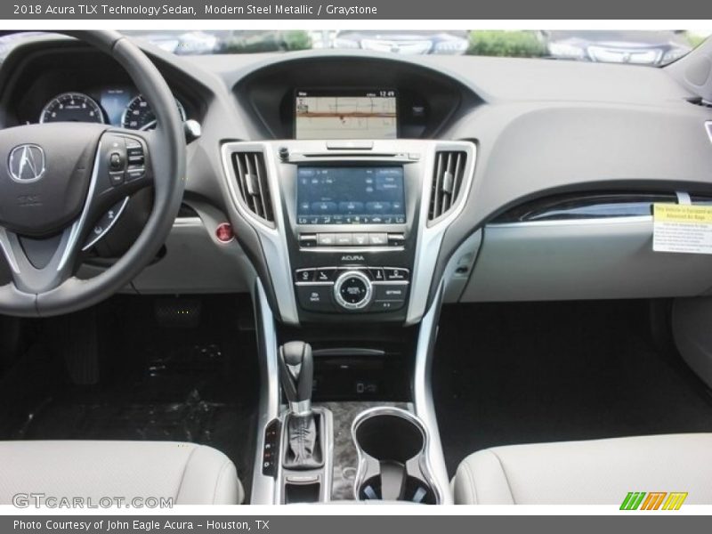 Modern Steel Metallic / Graystone 2018 Acura TLX Technology Sedan