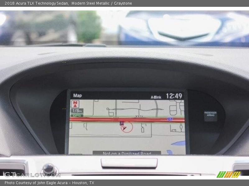 Modern Steel Metallic / Graystone 2018 Acura TLX Technology Sedan