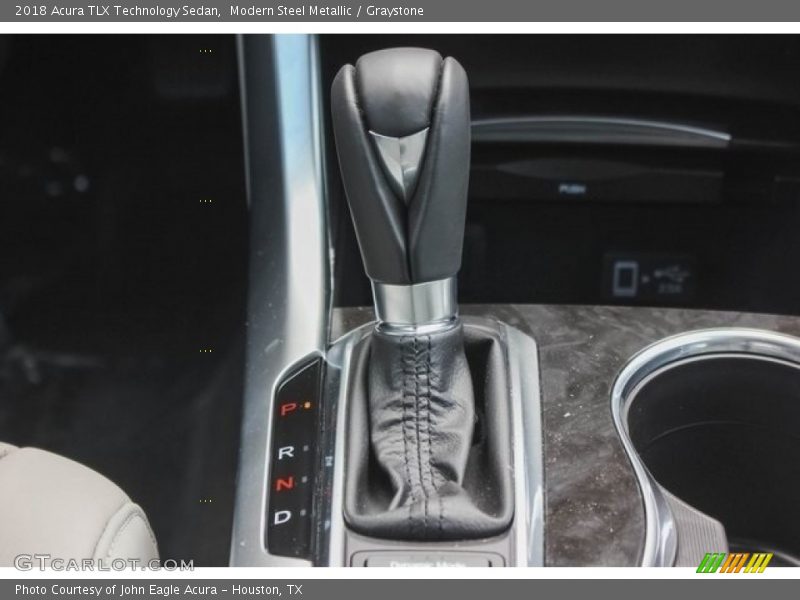 Modern Steel Metallic / Graystone 2018 Acura TLX Technology Sedan