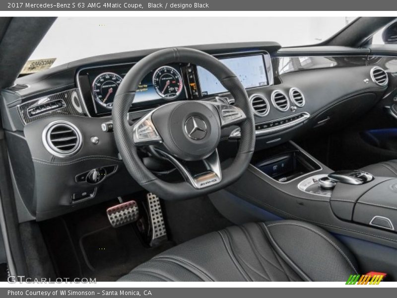 Black / designo Black 2017 Mercedes-Benz S 63 AMG 4Matic Coupe