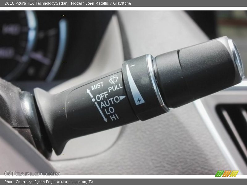 Modern Steel Metallic / Graystone 2018 Acura TLX Technology Sedan