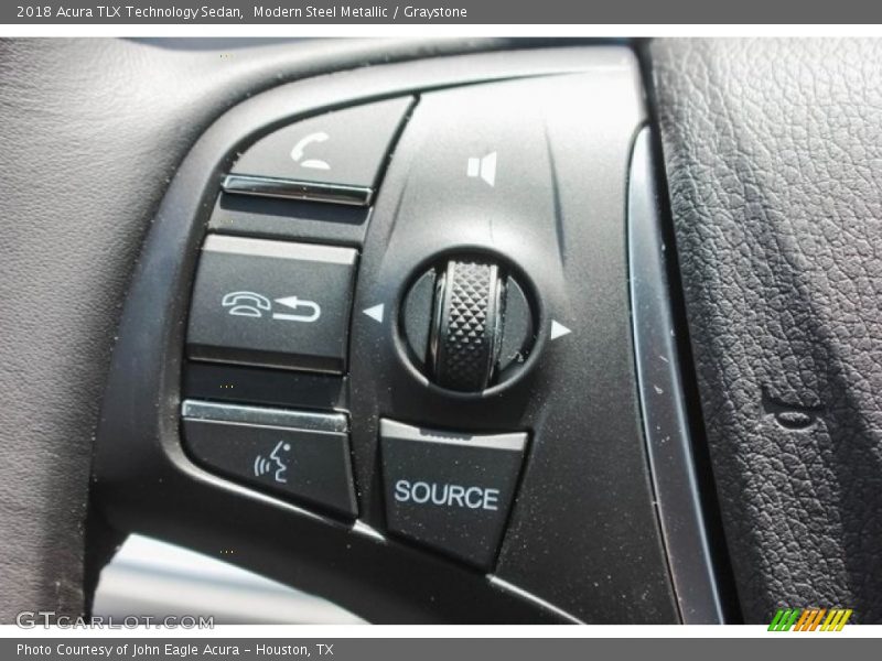 Modern Steel Metallic / Graystone 2018 Acura TLX Technology Sedan