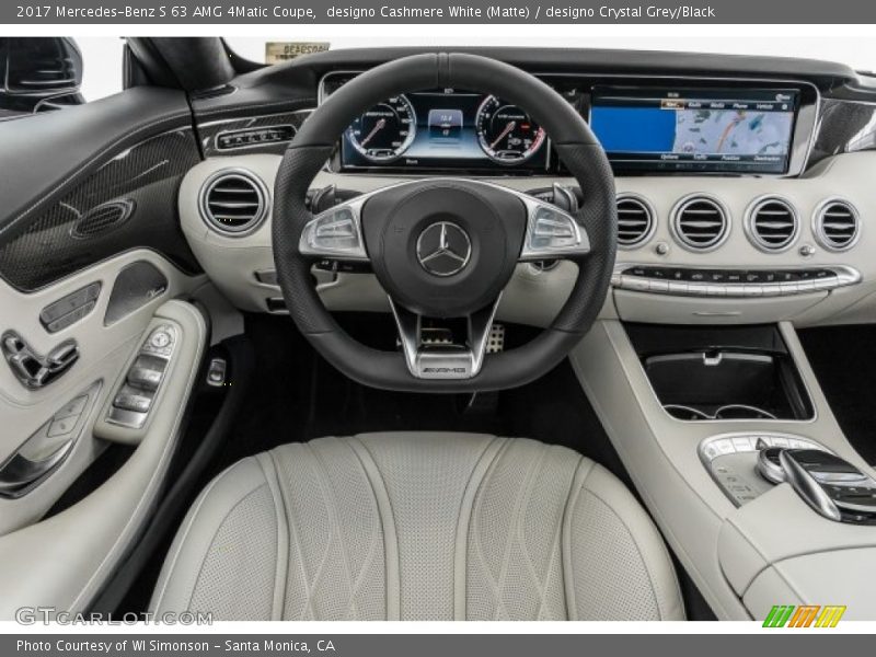 Dashboard of 2017 S 63 AMG 4Matic Coupe