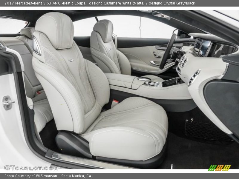  2017 S 63 AMG 4Matic Coupe designo Crystal Grey/Black Interior