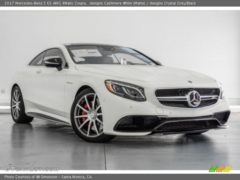 Front 3/4 View of 2017 S 63 AMG 4Matic Coupe