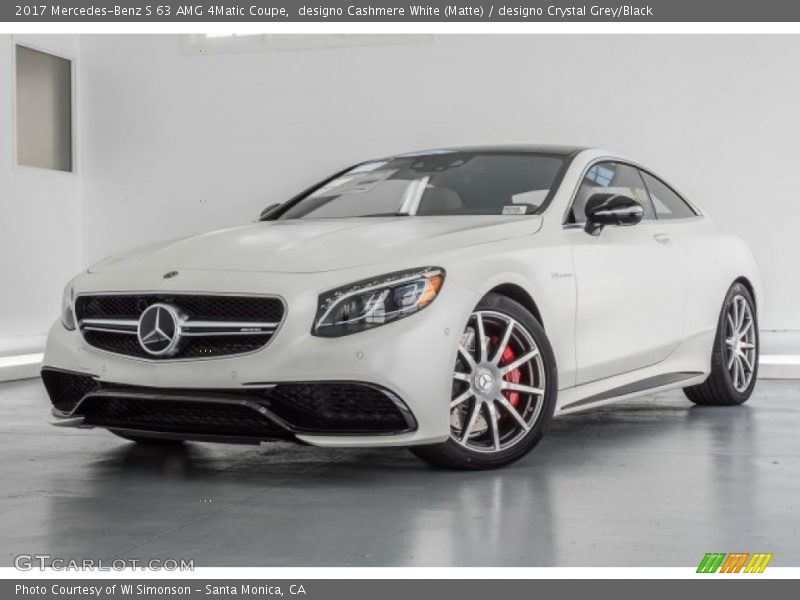  2017 S 63 AMG 4Matic Coupe designo Cashmere White (Matte)