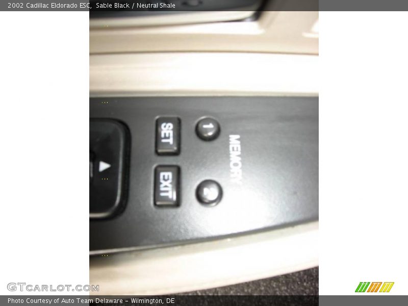 Sable Black / Neutral Shale 2002 Cadillac Eldorado ESC