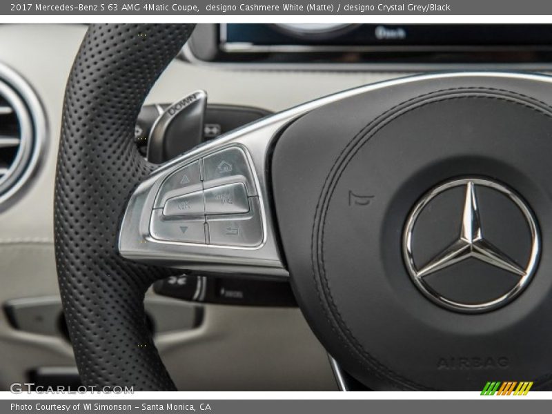 Controls of 2017 S 63 AMG 4Matic Coupe