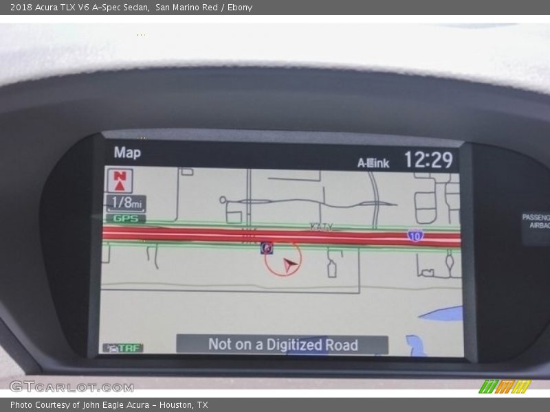 San Marino Red / Ebony 2018 Acura TLX V6 A-Spec Sedan