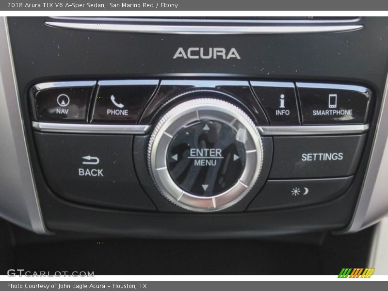 San Marino Red / Ebony 2018 Acura TLX V6 A-Spec Sedan