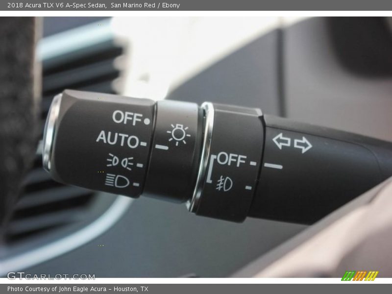 San Marino Red / Ebony 2018 Acura TLX V6 A-Spec Sedan