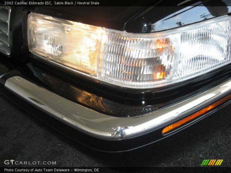 Sable Black / Neutral Shale 2002 Cadillac Eldorado ESC