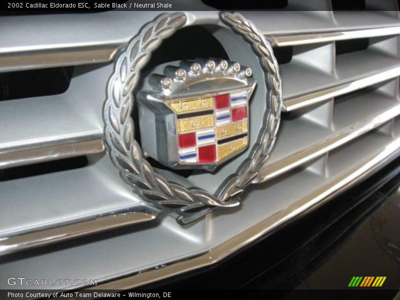 Sable Black / Neutral Shale 2002 Cadillac Eldorado ESC