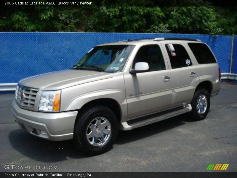 Quicksilver / Pewter 2006 Cadillac Escalade AWD