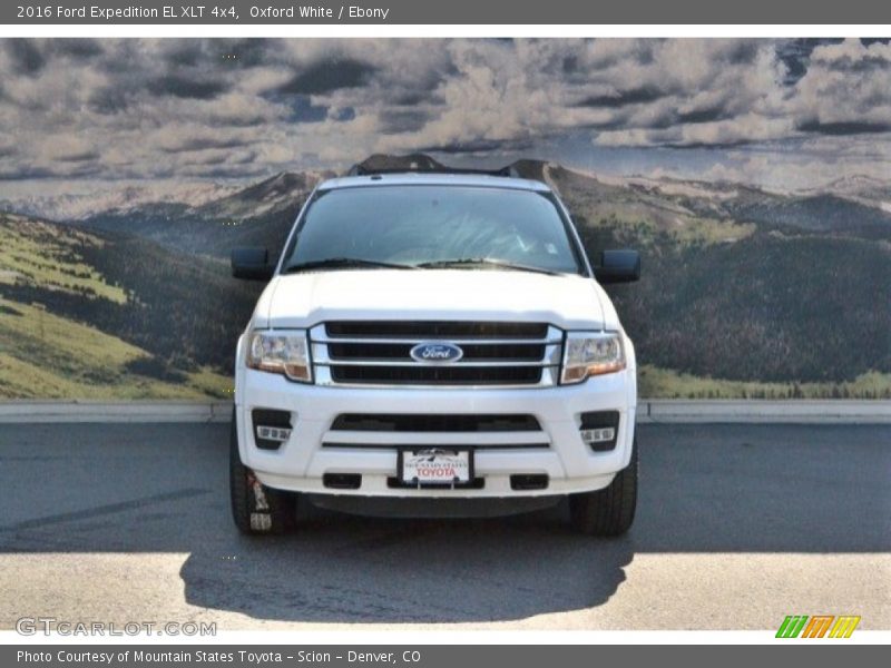 Oxford White / Ebony 2016 Ford Expedition EL XLT 4x4