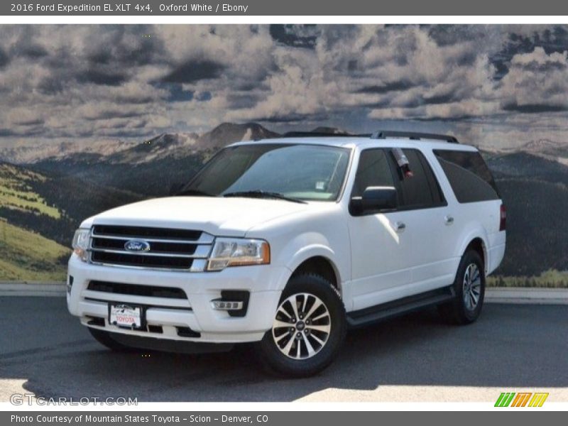 Oxford White / Ebony 2016 Ford Expedition EL XLT 4x4