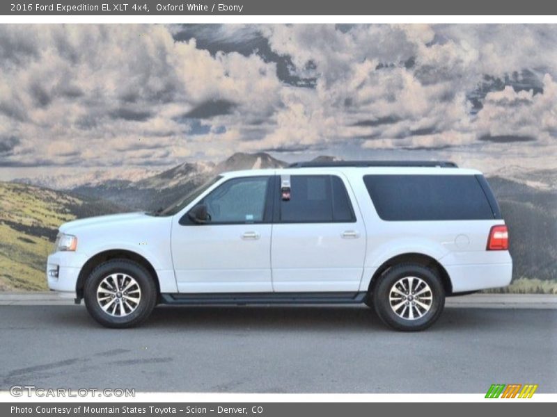 Oxford White / Ebony 2016 Ford Expedition EL XLT 4x4
