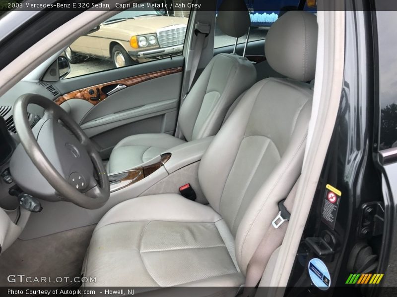 Capri Blue Metallic / Ash Grey 2003 Mercedes-Benz E 320 Sedan