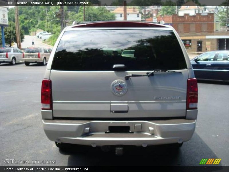 Quicksilver / Pewter 2006 Cadillac Escalade AWD