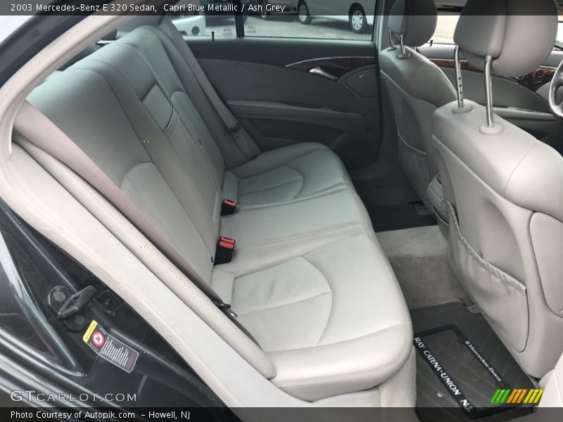 Capri Blue Metallic / Ash Grey 2003 Mercedes-Benz E 320 Sedan