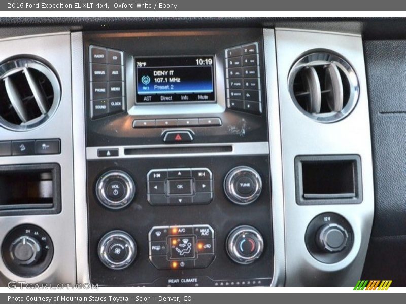 Oxford White / Ebony 2016 Ford Expedition EL XLT 4x4