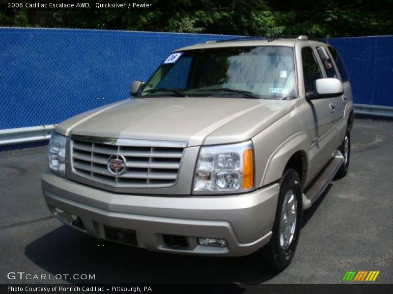 Quicksilver / Pewter 2006 Cadillac Escalade AWD