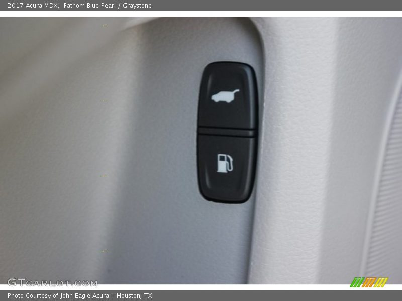 Fathom Blue Pearl / Graystone 2017 Acura MDX