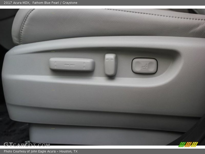 Fathom Blue Pearl / Graystone 2017 Acura MDX