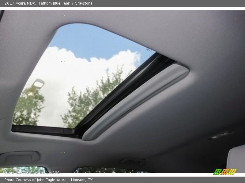 Fathom Blue Pearl / Graystone 2017 Acura MDX