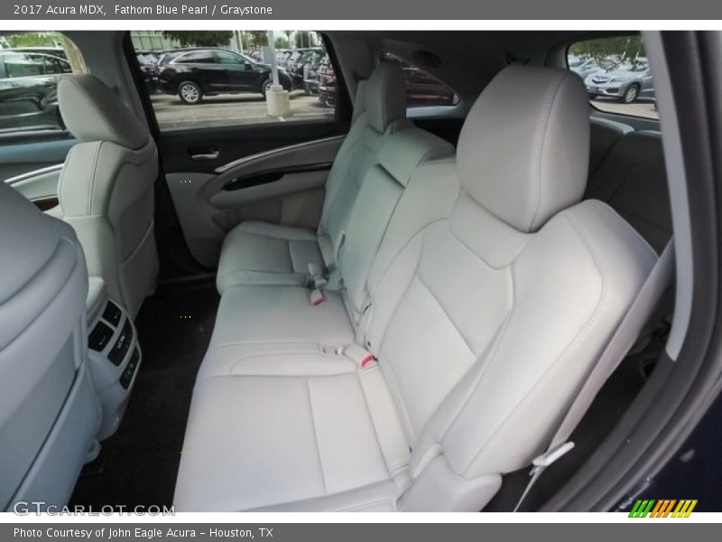 Fathom Blue Pearl / Graystone 2017 Acura MDX