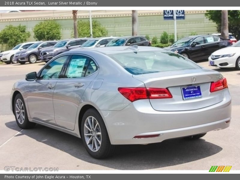 Lunar Silver Metallic / Ebony 2018 Acura TLX Sedan