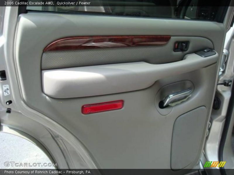 Quicksilver / Pewter 2006 Cadillac Escalade AWD