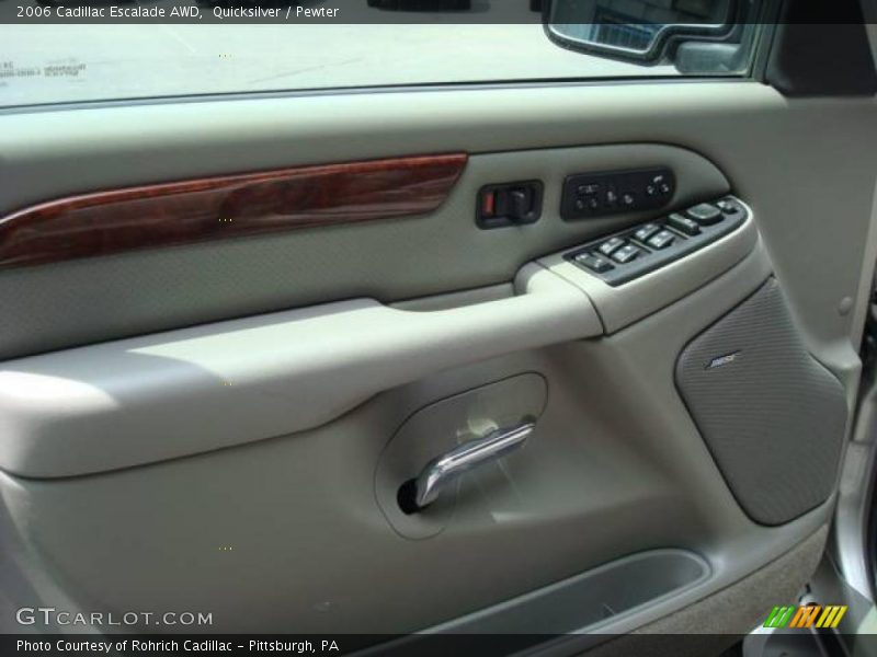 Quicksilver / Pewter 2006 Cadillac Escalade AWD