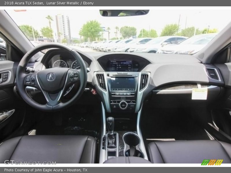 Lunar Silver Metallic / Ebony 2018 Acura TLX Sedan