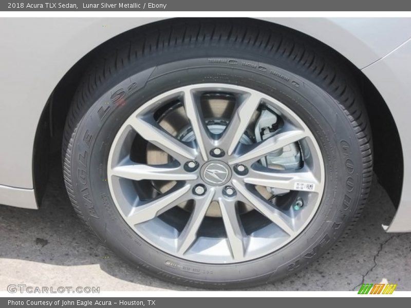 Lunar Silver Metallic / Ebony 2018 Acura TLX Sedan